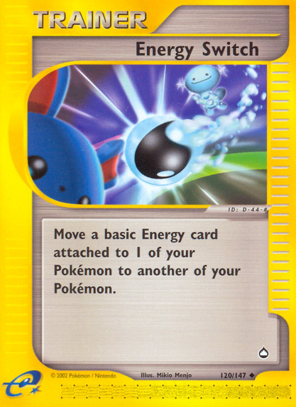 Energy Switch (120/147) [Aquapolis] | Silver Goblin