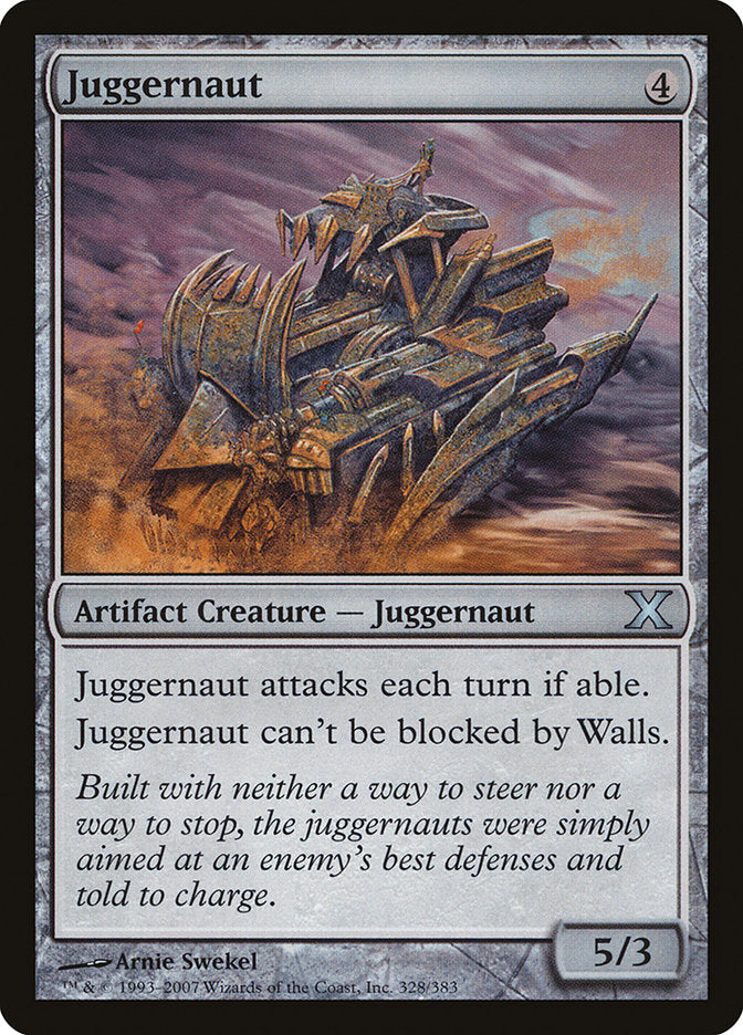 Juggernaut [Tenth Edition] | Silver Goblin