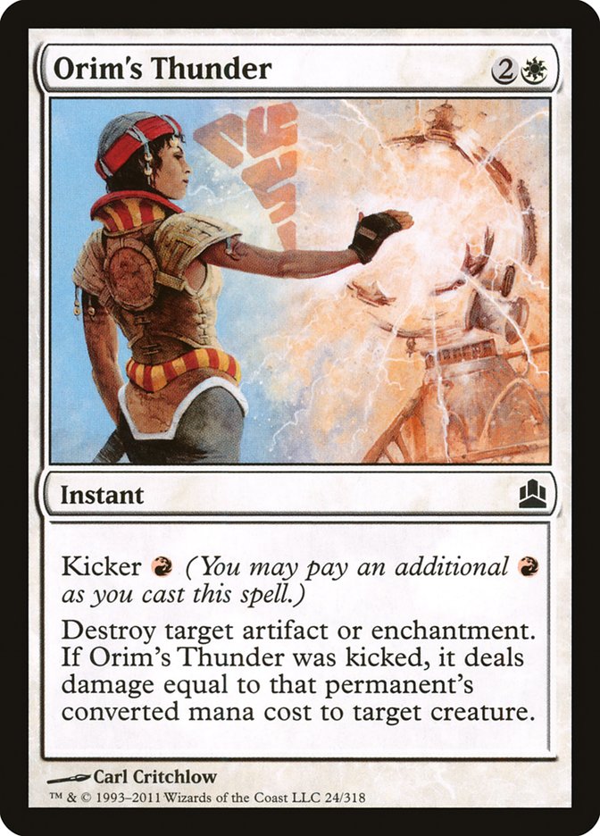 Orim's Thunder [Commander 2011] | Silver Goblin