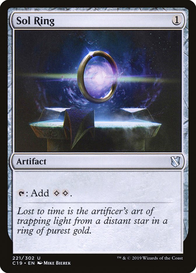 Sol Ring [Commander 2019] | Silver Goblin