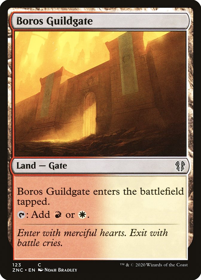 Boros Guildgate [Zendikar Rising Commander] | Silver Goblin