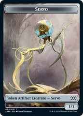 Servo // Thopter (008) Double-Sided Token [Double Masters Tokens] | Silver Goblin