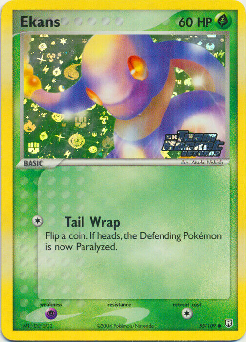 Ekans (55/109) (Stamped) [EX: Team Rocket Returns] | Silver Goblin