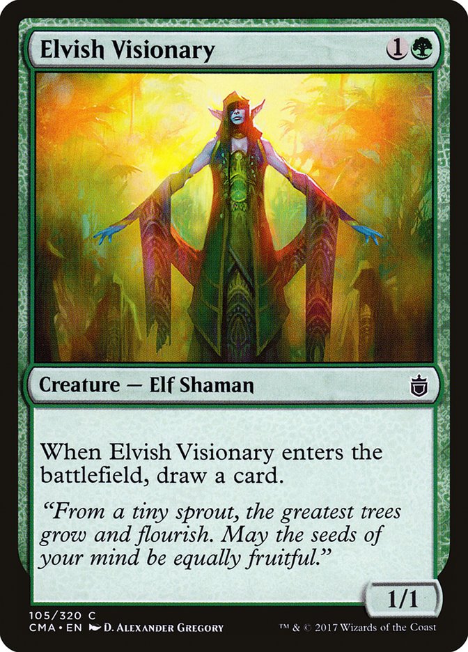 Elvish Visionary [Commander Anthology] | Silver Goblin