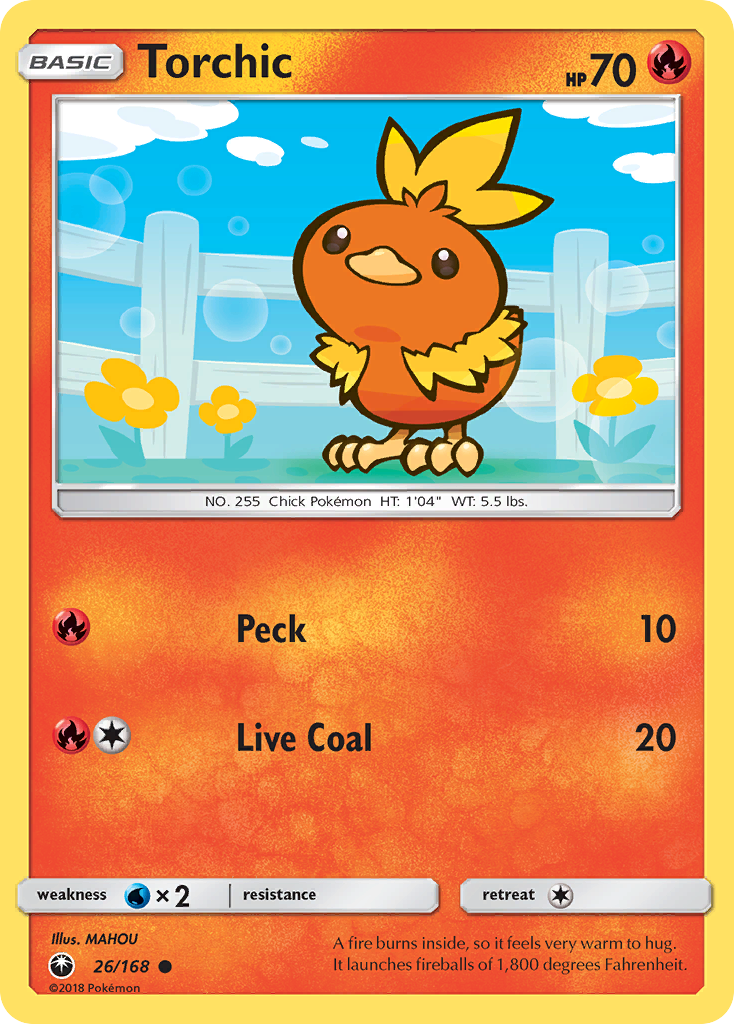 Torchic (26/168) [Sun & Moon: Celestial Storm] | Silver Goblin