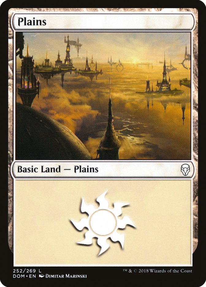 Plains (252) [Dominaria] | Silver Goblin