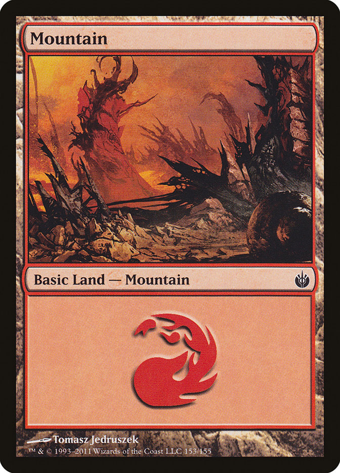 Mountain (153) [Mirrodin Besieged] | Silver Goblin