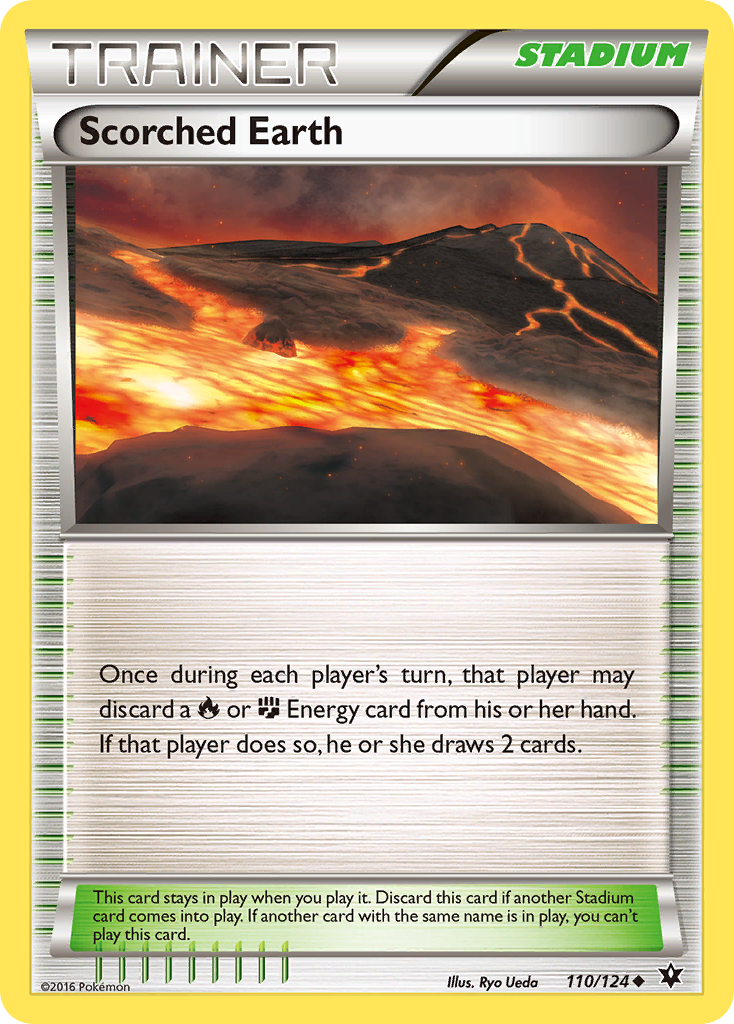 Scorched Earth (110/124) [XY: Fates Collide] | Silver Goblin