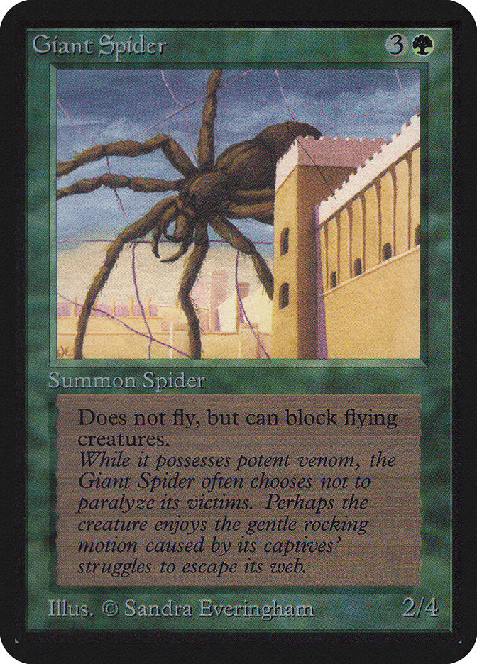 Giant Spider [Alpha Edition] | Silver Goblin