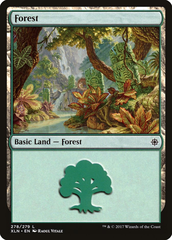 Forest (278) [Ixalan] | Silver Goblin