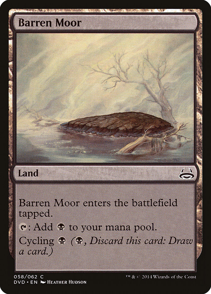 Barren Moor (Divine vs. Demonic) [Duel Decks Anthology] | Silver Goblin