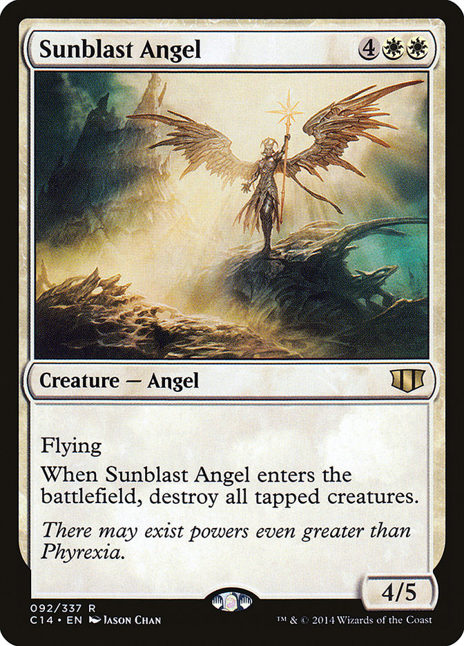 Sunblast Angel [Commander 2014] | Silver Goblin