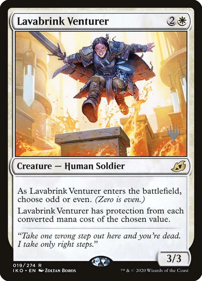 Lavabrink Venturer (Promo Pack) [Ikoria: Lair of Behemoths Promos] | Silver Goblin
