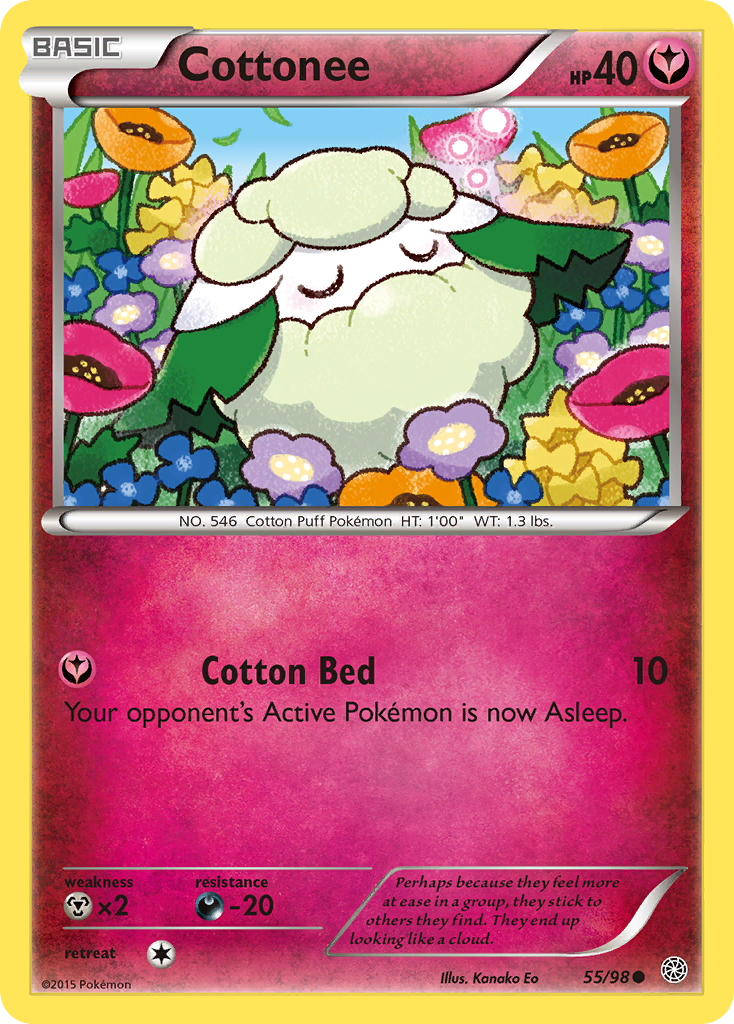 Cottonee (55/98) [XY: Ancient Origins] | Silver Goblin