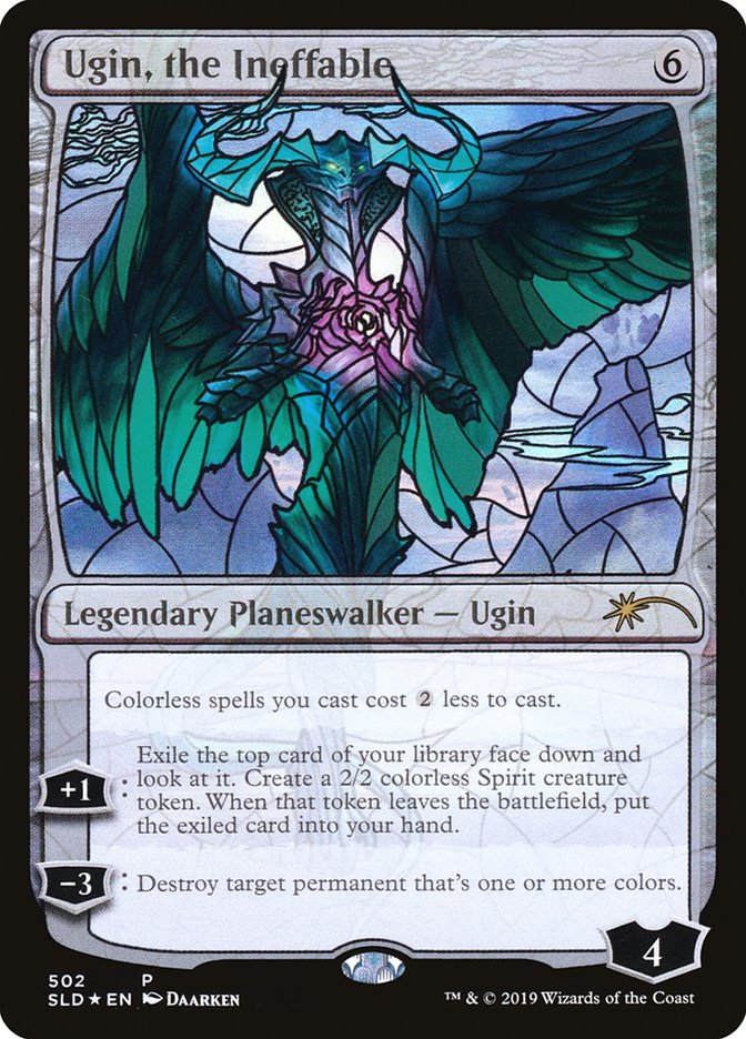 Ugin, the Ineffable (Stained Glass) [Secret Lair Drop Promos] | Silver Goblin