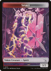 Treasure (21) // Spirit (13) Double-Sided Token [March of the Machine Tokens] | Silver Goblin