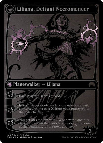 Liliana, Heretical Healer (SDCC 2015 Exclusive) (106) Foil - San Diego Comic-Con 2015