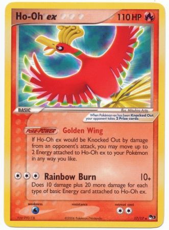 Ho-Oh ex (17/17) (Non-Holo) [POP Series 3] | Silver Goblin