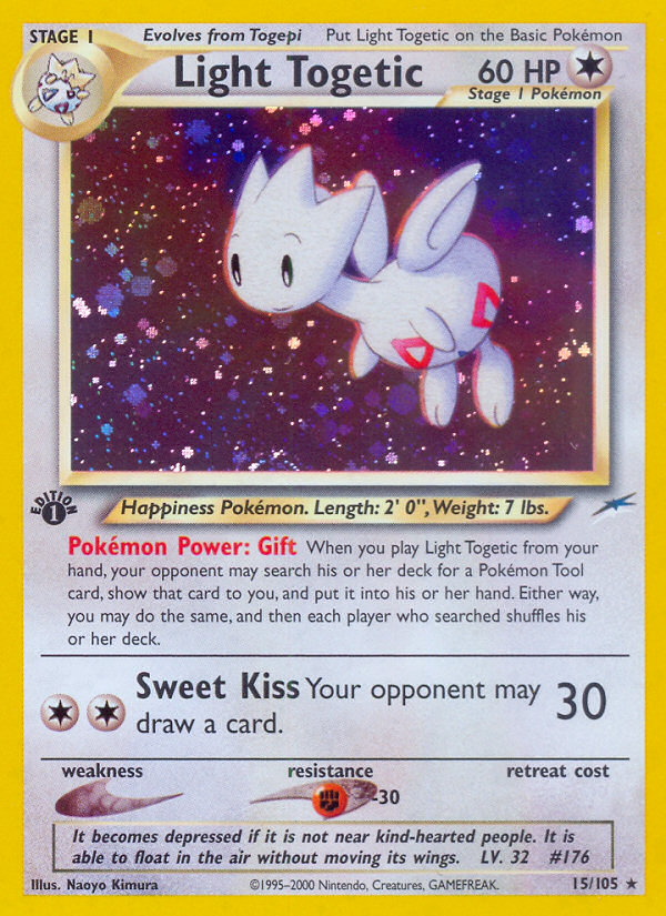 Light Togetic (15/105) [Neo Destiny 1st Edition] | Silver Goblin