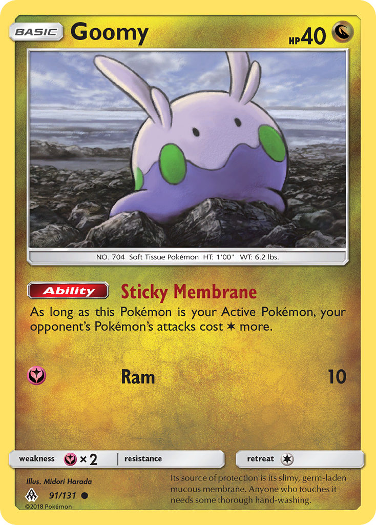 Goomy (91/131) [Sun & Moon: Forbidden Light] | Silver Goblin