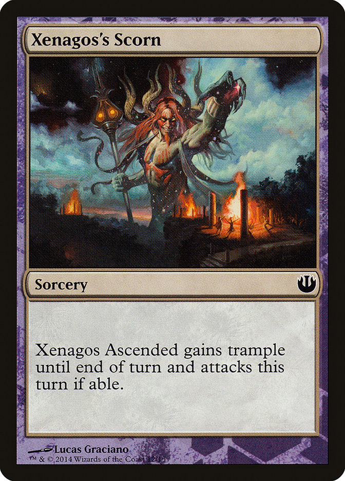 Xenagos's Scorn [Journey into Nyx Defeat a God] | Silver Goblin