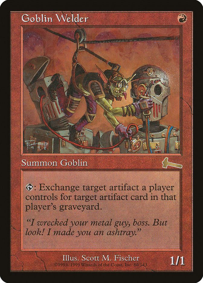 Goblin Welder [Urza's Legacy] | Silver Goblin