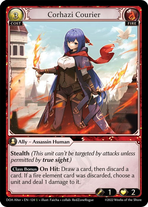 Corhazi Courier (124) [Dawn of Ashes: Alter Edition] | Silver Goblin