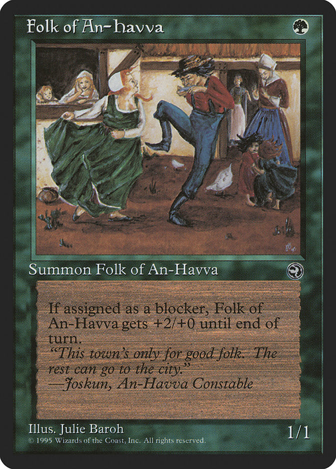 Folk of An-Havva (Joskun Flavor Text) [Homelands] | Silver Goblin