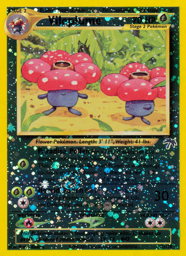 Vileplume (17/18) [Southern Islands] | Silver Goblin