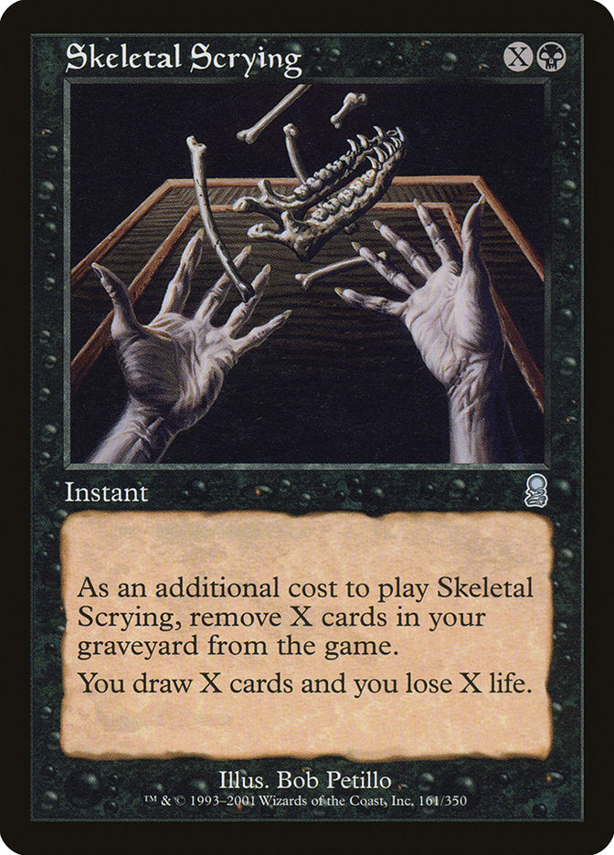 Skeletal Scrying [Odyssey] | Silver Goblin