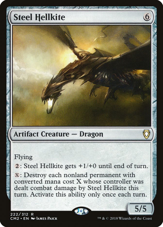 Steel Hellkite [Commander Anthology Volume II] | Silver Goblin