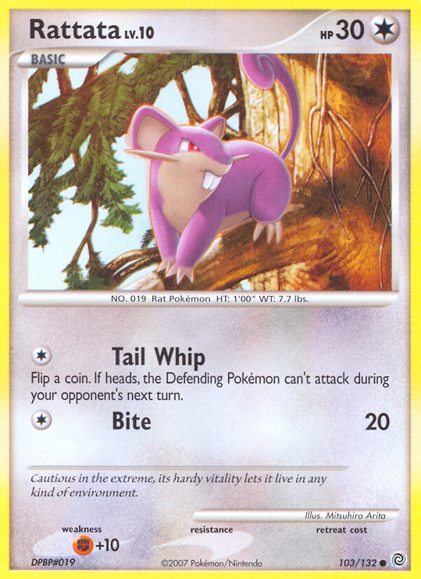 Rattata (103/132) [Diamond & Pearl: Secret Wonders] | Silver Goblin