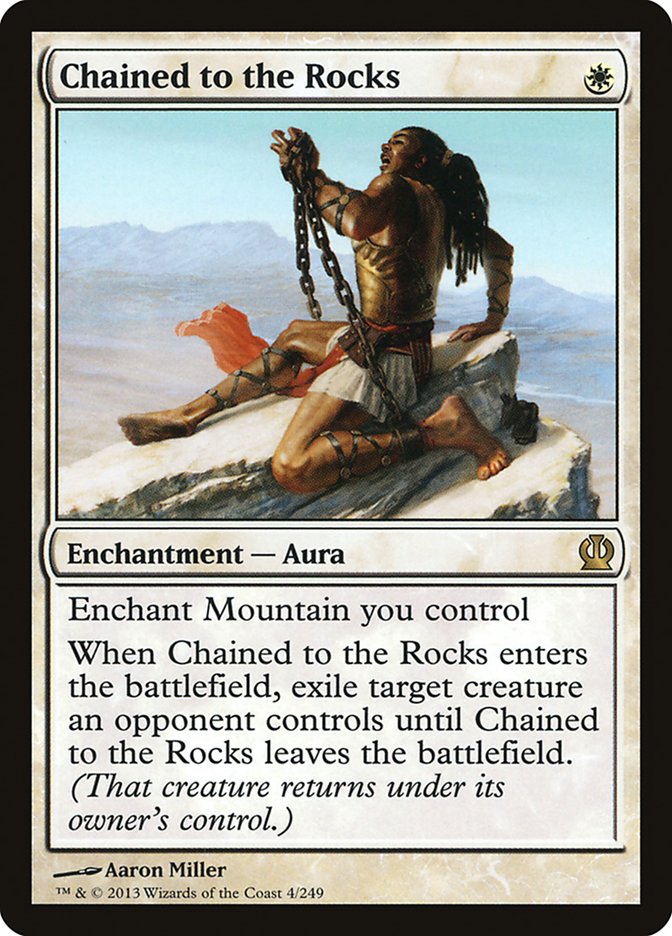 Chained to the Rocks [Theros] | Silver Goblin
