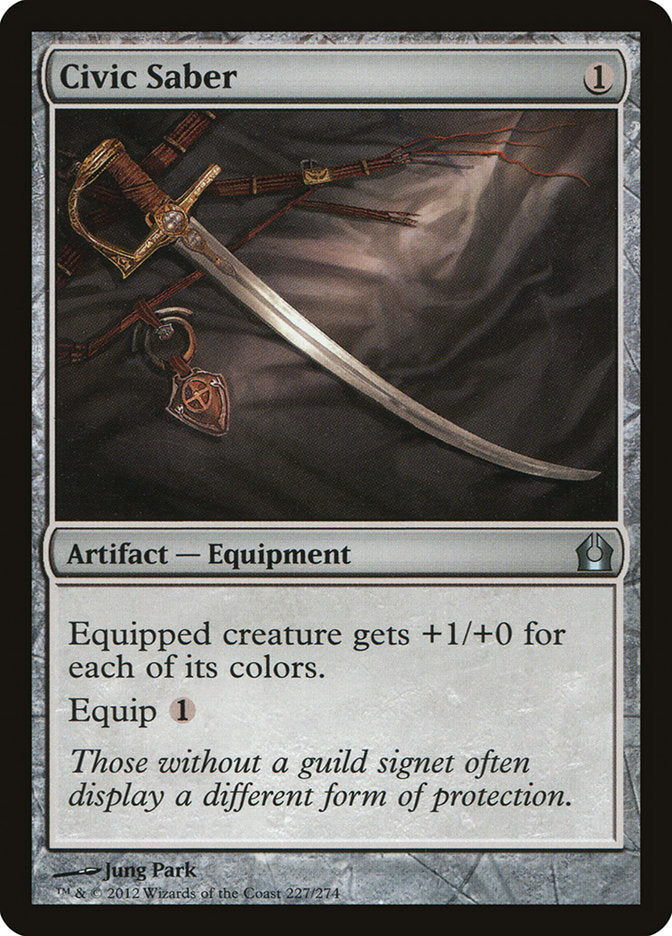 Civic Saber [Return to Ravnica] | Silver Goblin