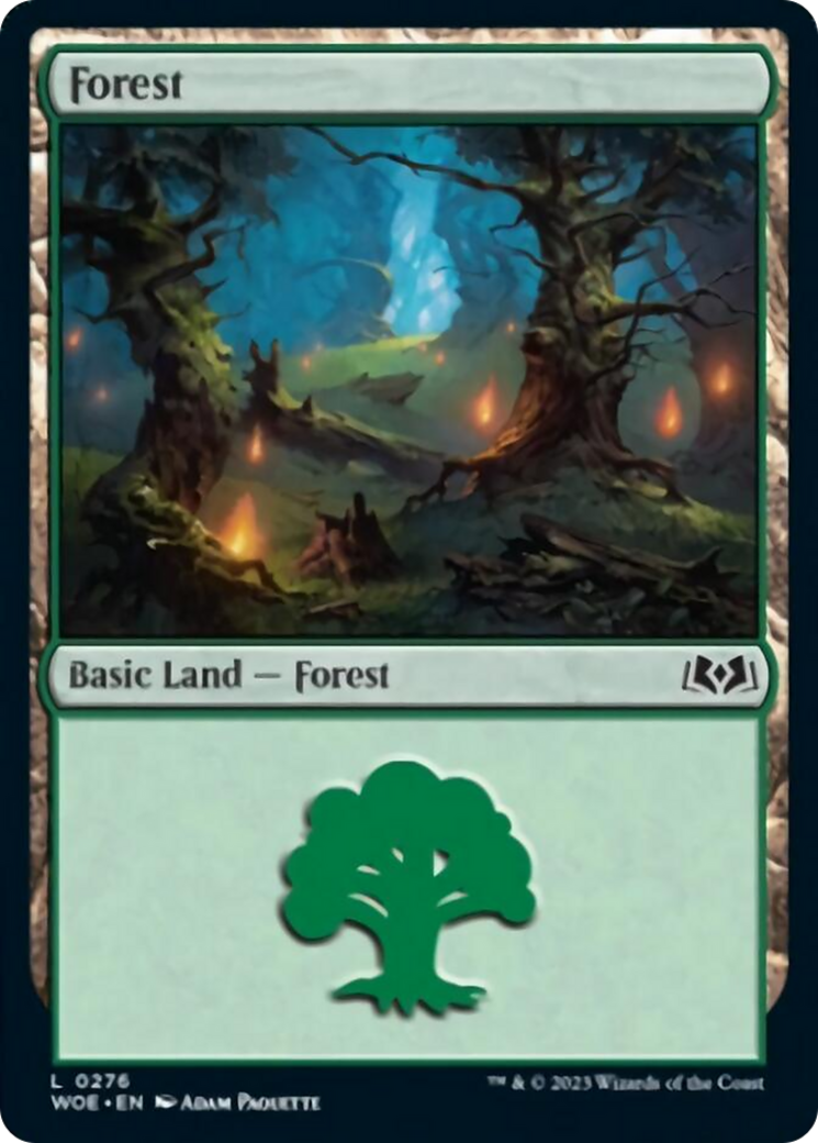 Forest (0276) [Wilds of Eldraine] | Silver Goblin