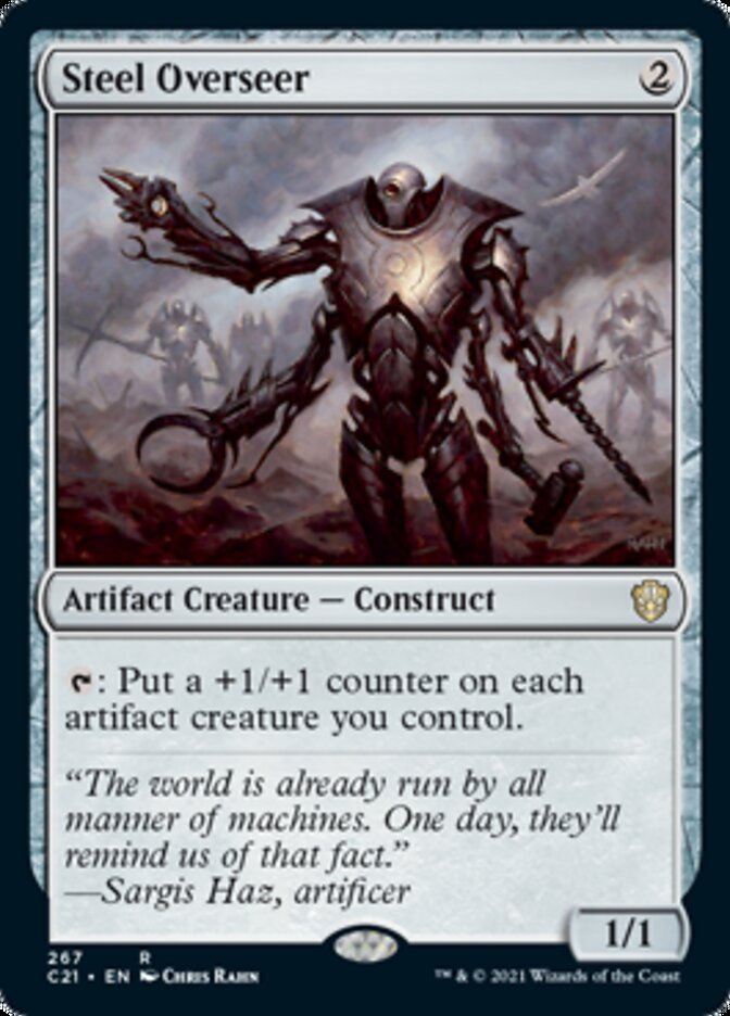 Steel Overseer [Commander 2021] | Silver Goblin