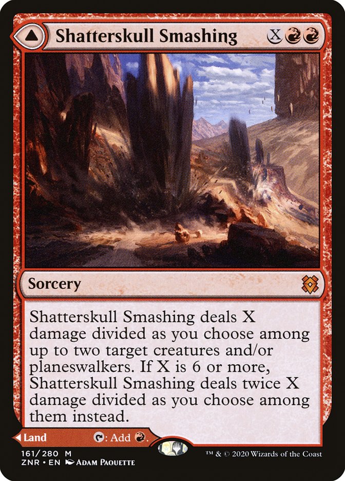 Shatterskull Smashing // Shatterskull, the Hammer Pass [Zendikar Rising] | Silver Goblin