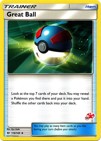 Great Ball (119/149) (Charizard Stamp #55) [Battle Academy 2020] | Silver Goblin