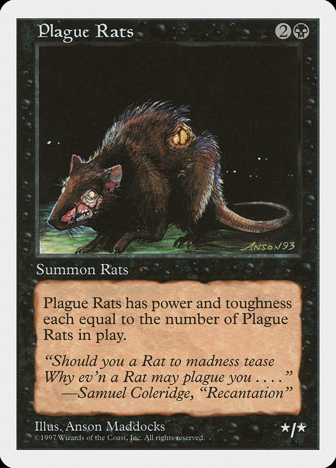 Plague Rats [Fifth Edition] | Silver Goblin