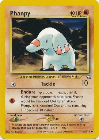 Phanpy (43/111) [Neo Genesis Unlimited] | Silver Goblin