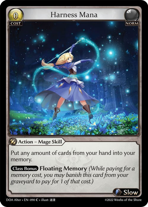 Harness Mana (090) [Dawn of Ashes: Alter Edition] | Silver Goblin