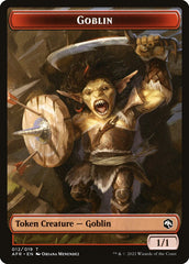 Goblin (012) // Blood (017) Double-Sided Token [Challenger Decks 2022 Tokens] | Silver Goblin