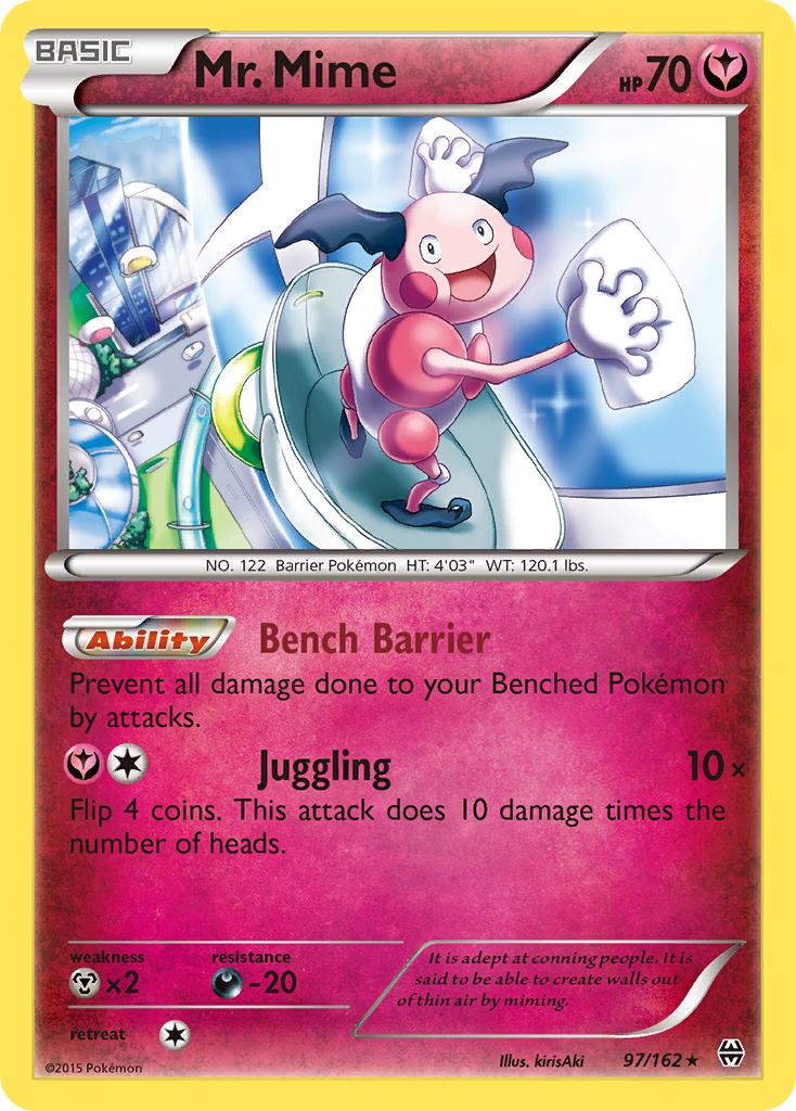 Mr. Mime (97/162) [XY: BREAKthrough] | Silver Goblin