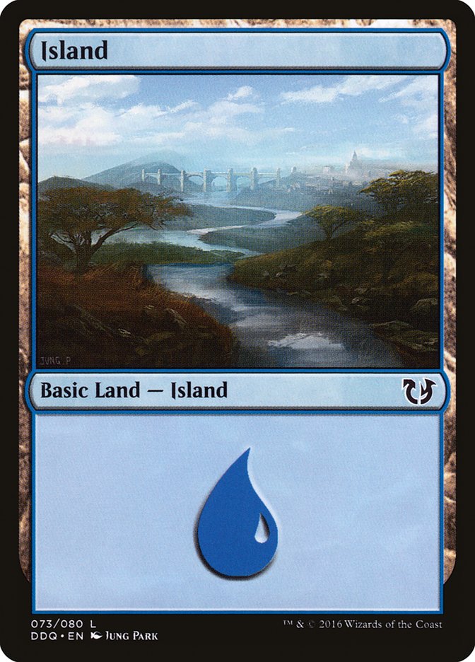 Island (73) [Duel Decks: Blessed vs. Cursed] | Silver Goblin