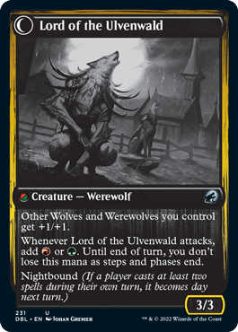 Kessig Naturalist // Lord of the Ulvenwald [Innistrad: Double Feature] | Silver Goblin