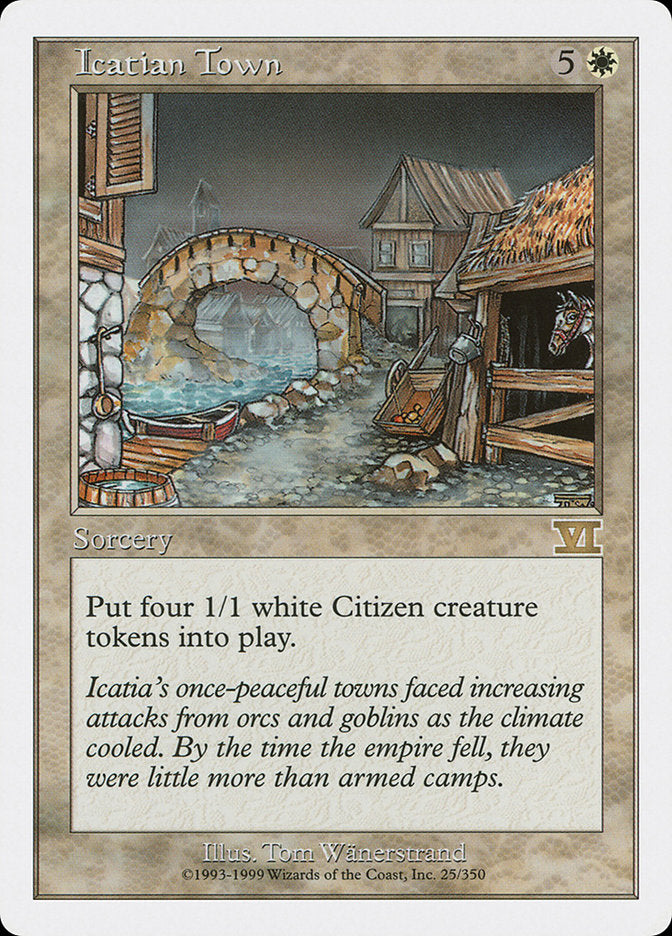 Icatian Town [Classic Sixth Edition] | Silver Goblin