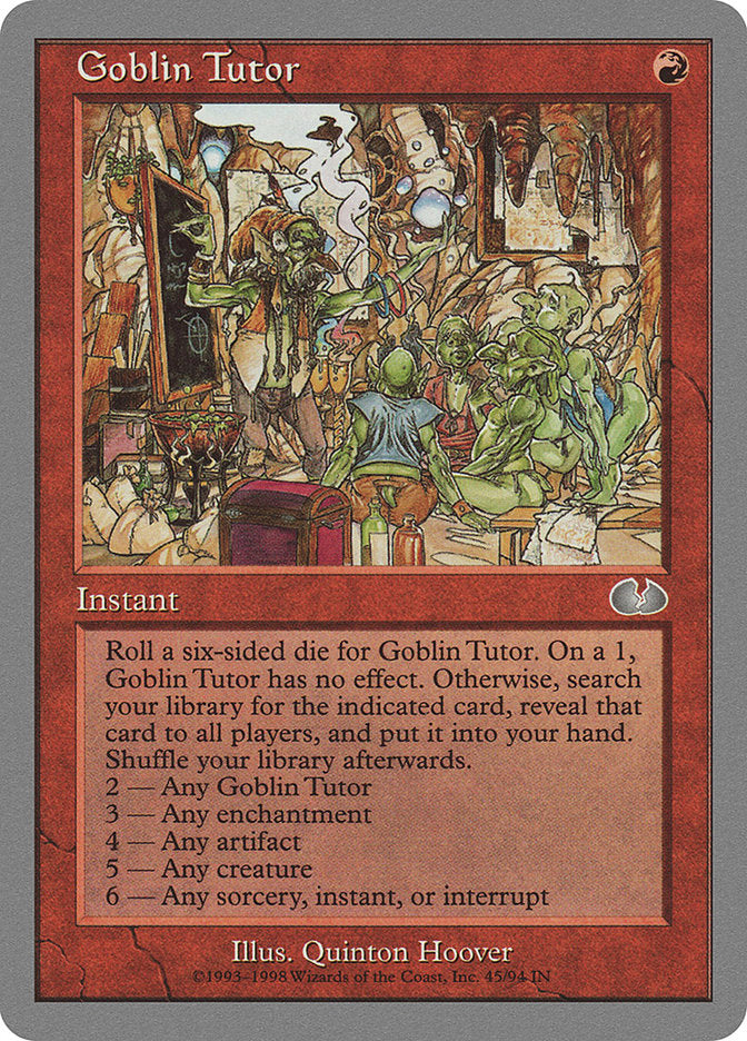 Goblin Tutor [Unglued] | Silver Goblin