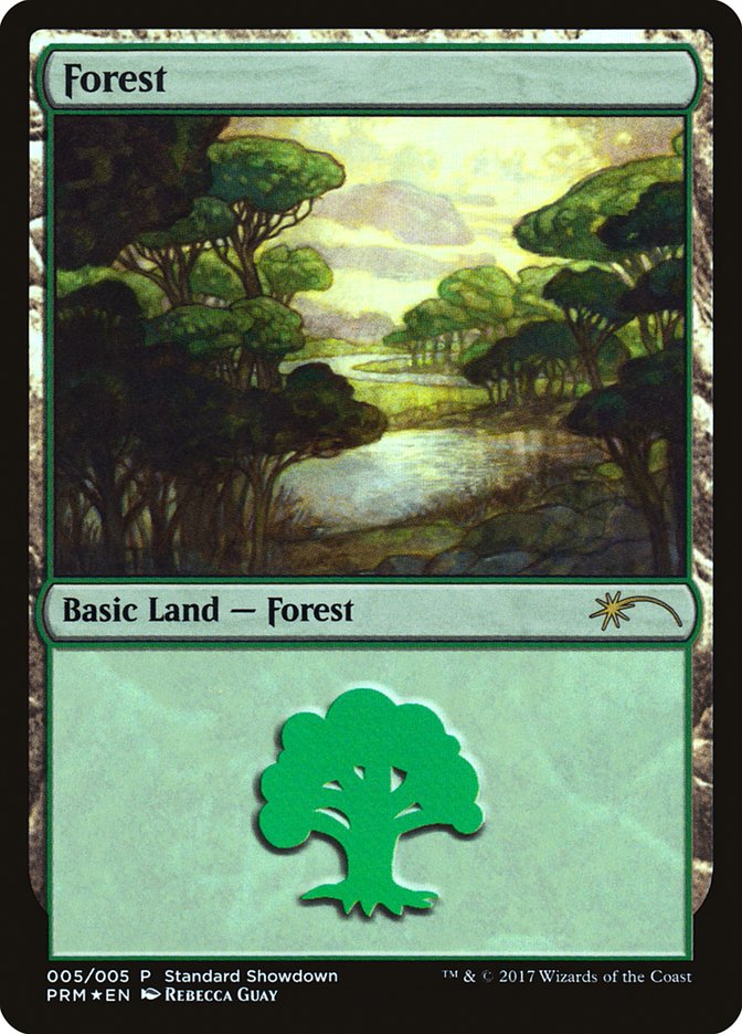 Forest (5) [Ixalan Standard Showdown] | Silver Goblin