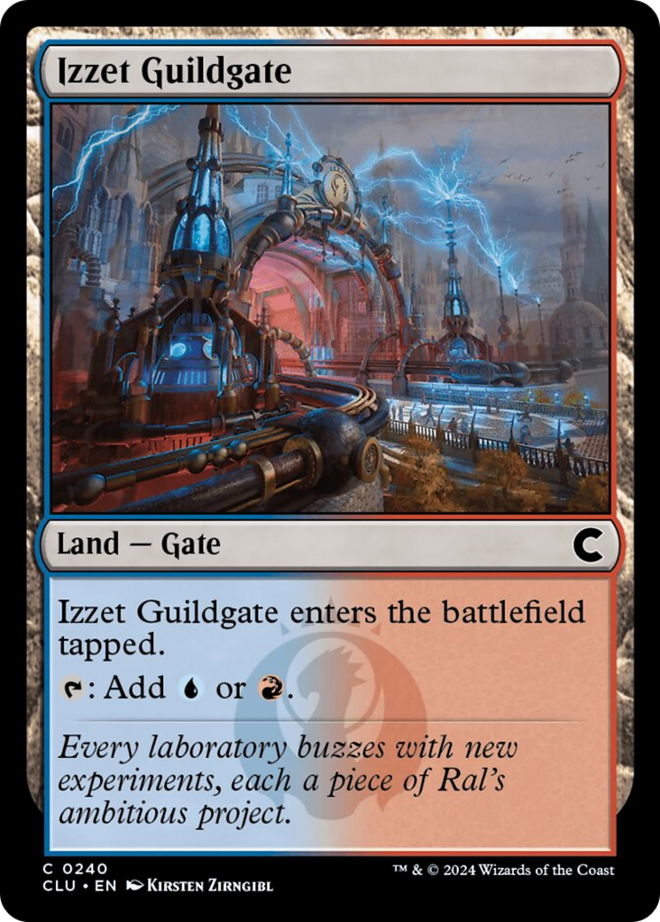 Izzet Guildgate [Ravnica: Clue Edition] | Silver Goblin