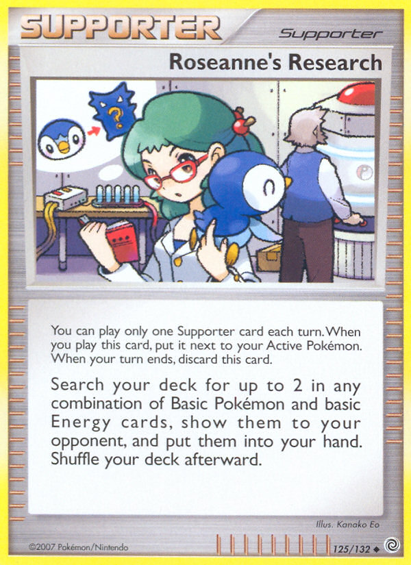 Roseanne's Research (125/132) [Diamond & Pearl: Secret Wonders] | Silver Goblin